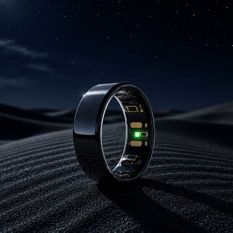 Midnight Dune Finish Fitze Smart Ring